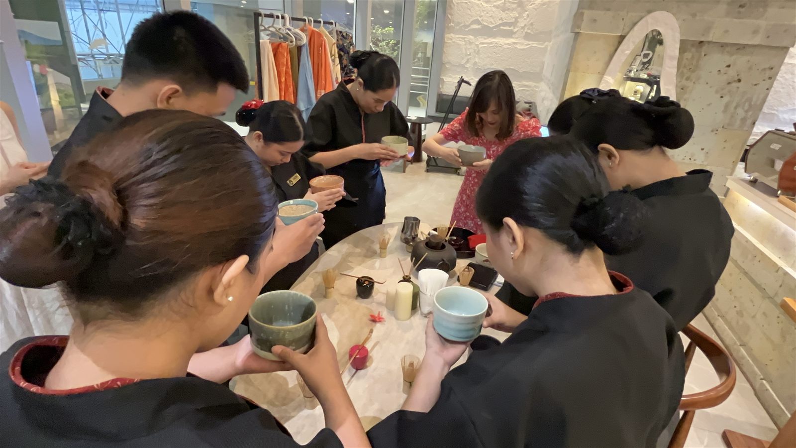 Staff training session for the ChottoMATCHA team, Manila